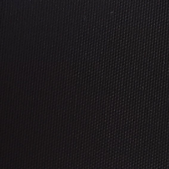 Изображение ткани канвас 320 чорний №1 (65% пе/35% бав)